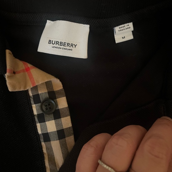 Burberry Eddie Pique Polo - Picture 6 of 7